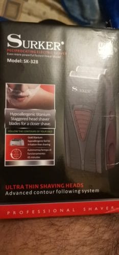 SURKER Portable Shaver photo review